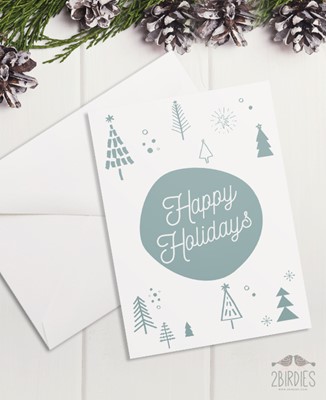 Картичка „Happy holidays“ [Подаръци/Сувенири]