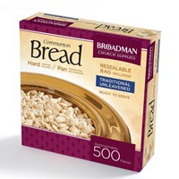 Хляб за Господна вечеря (квадратен, твърд) - пакет 500 [Подаръци/Сувенири]
