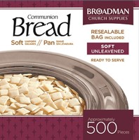 Хляб за Господна вечеря (квадратен, мек) - пакет 500 [Подаръци/Сувенири]
