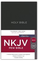 NKJV Pew Bible, Hardcover, Black (hardcover)
