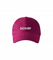 Шапка с бродерия – DOUBT (лилав цвят) [Подаръци/Сувенири]