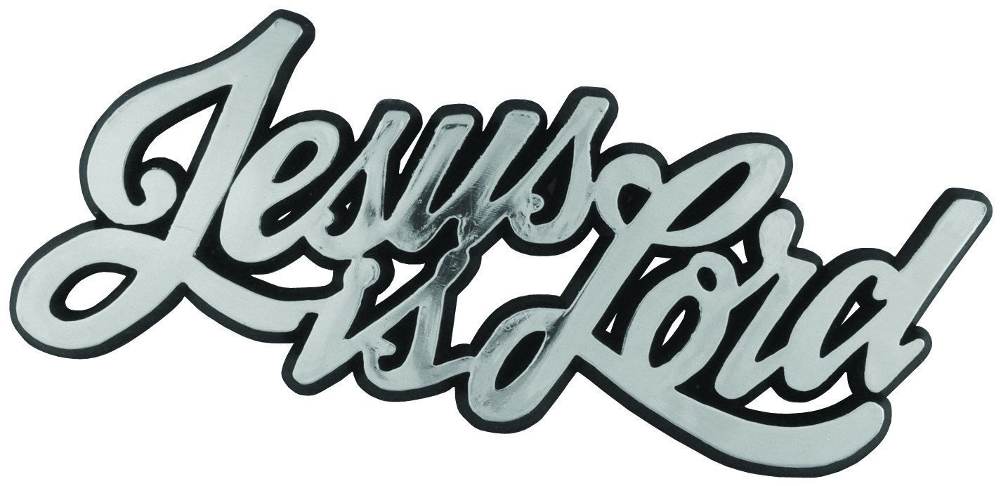 Емблема за кола - Jesus is Lord