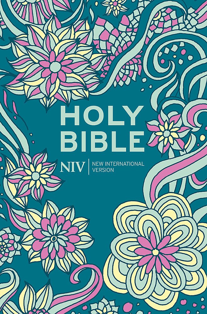 NIV Pocket Floral Hardback Bible (New International Version)