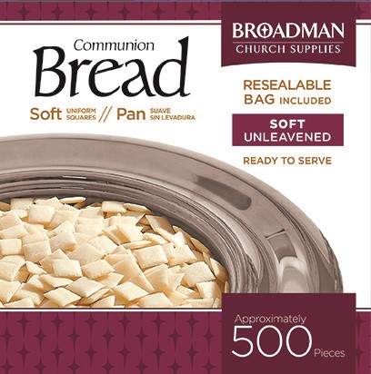 Хляб за Господна вечеря (квадратен, мек) - пакет 500