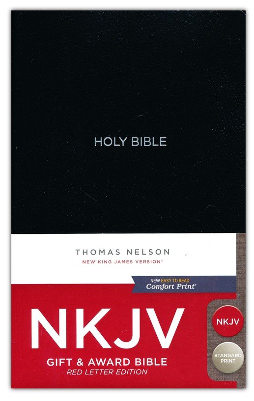 NKJV Gift and Award Bible, Black