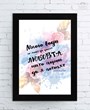 Картина „Много води не могат да угасят любовта“ - голям формат
