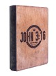 Дървен бележник - John 3:16