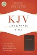 KJV Gift & Award Bible, Brown Imitation Leather