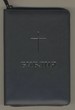 Библия с цип - луксозно, джобно издание в черно