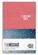 The Message Gift and Award Bible, Softcover, Coral